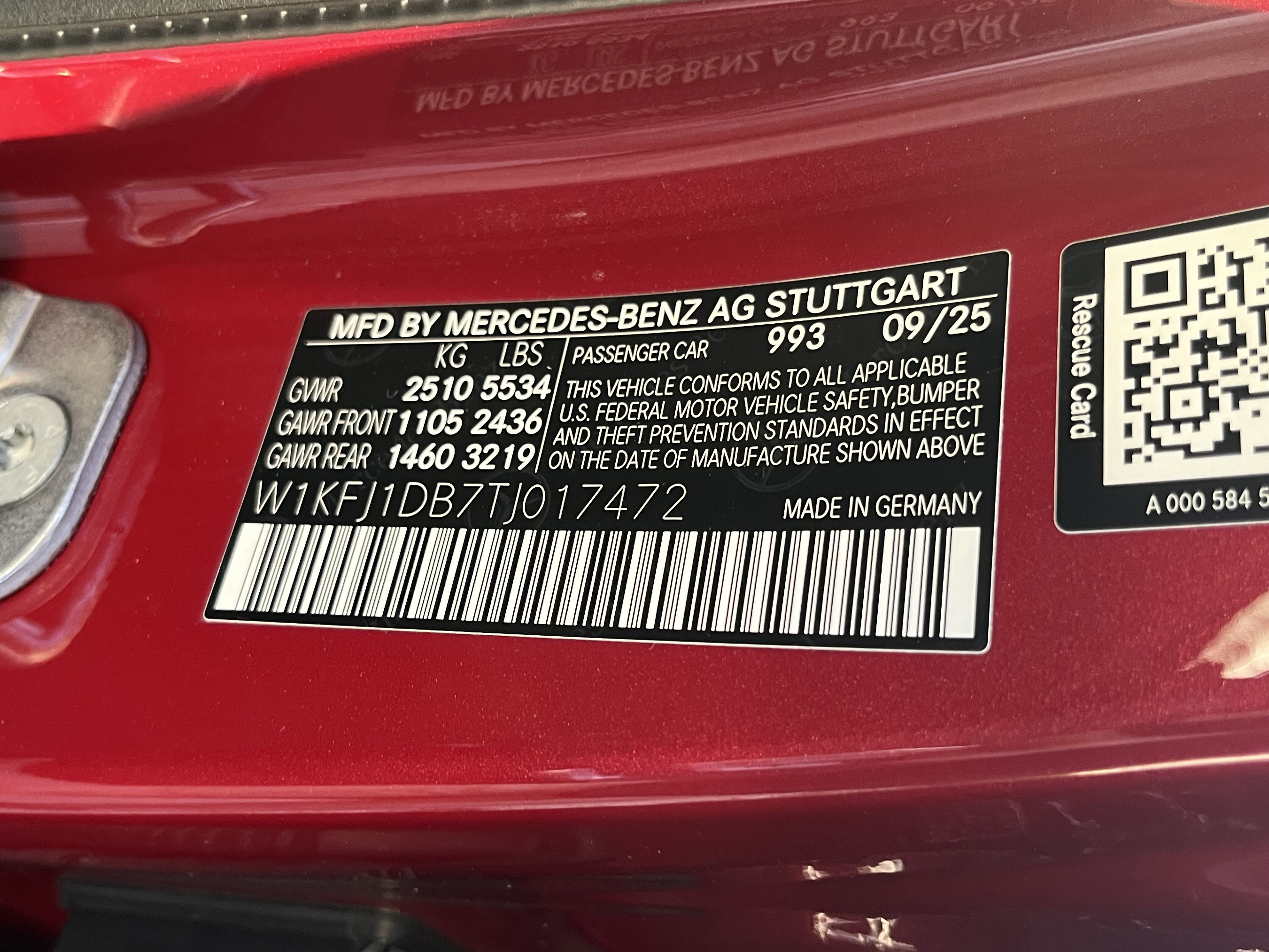 New 2026 MANUFAKTUR Patagonia Red Metallic Mercedes-Benz CLA 250+ image 25