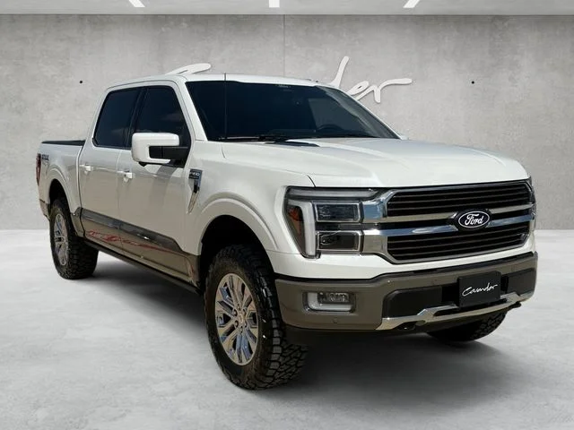 Certified Used 2025 White Ford King Ranch image 2