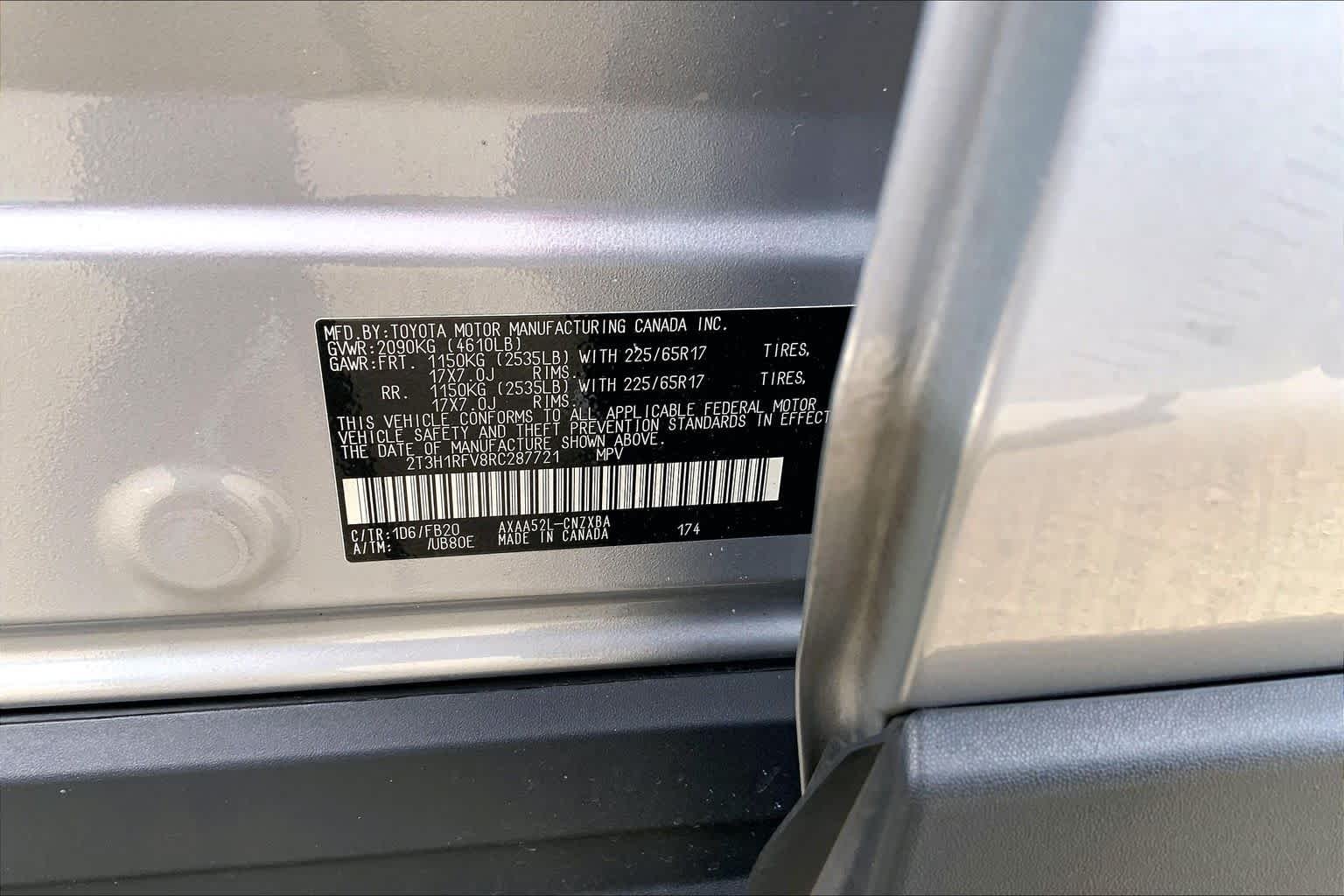 Used 2024 Silver Sky Metallic Toyota LE image 34