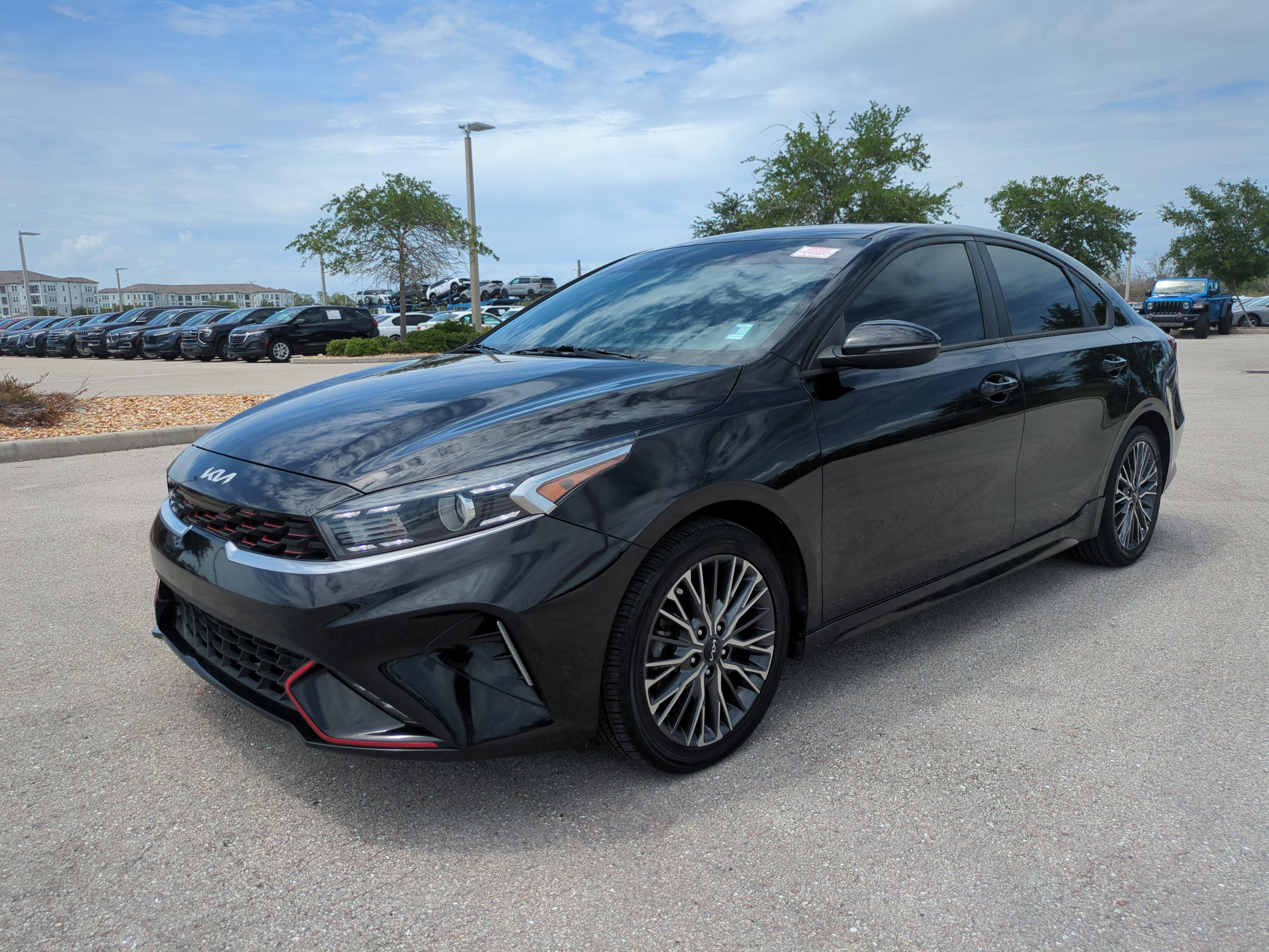 Certified Used 2022 Aurora Black Kia GT-Line image 9