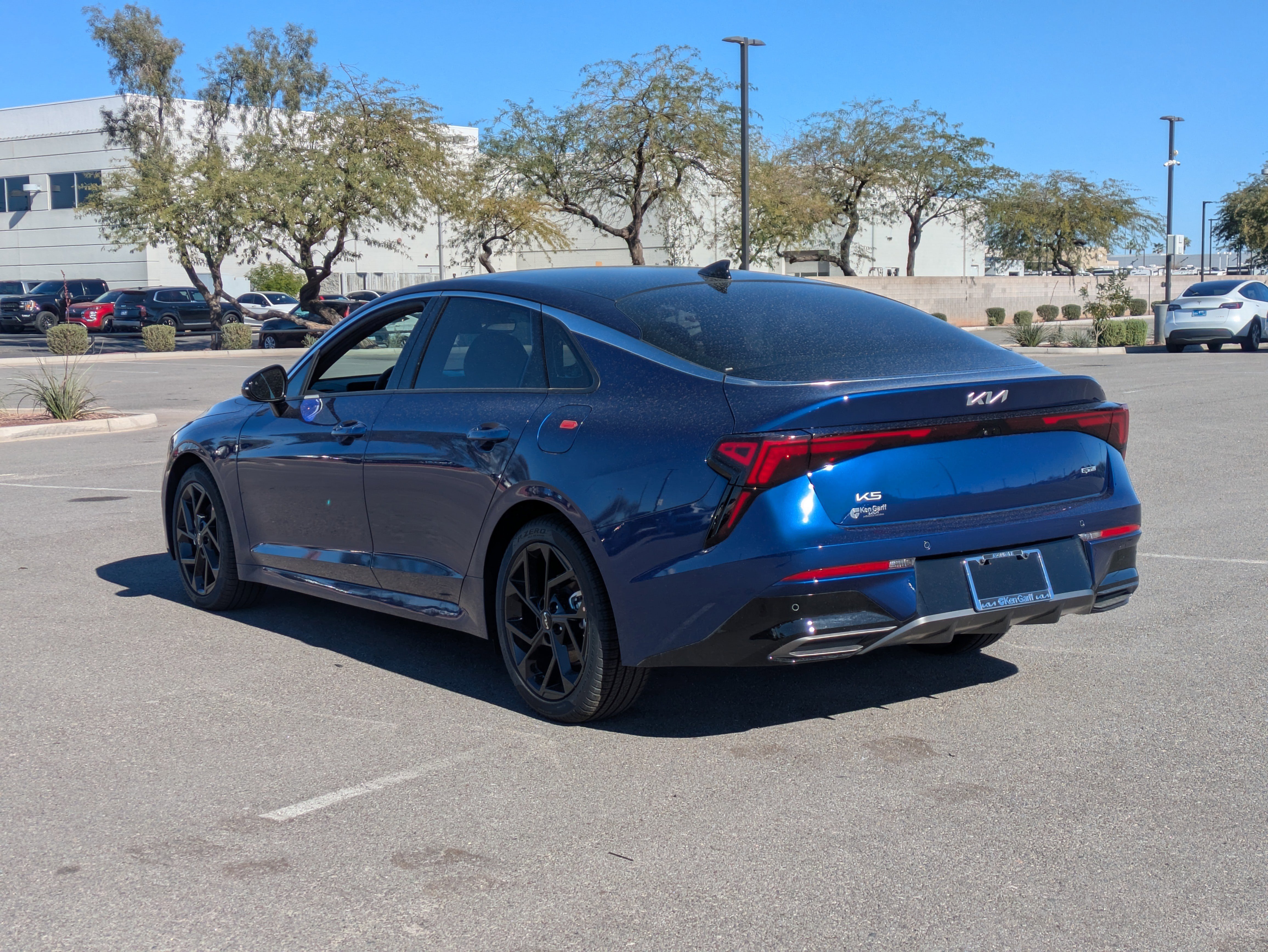 New 2026 Yacht Blue Kia GT-Line AWD image 3