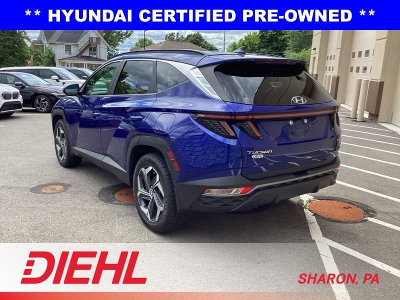 Certified Used 2022 Blue Hyundai SEL image 5