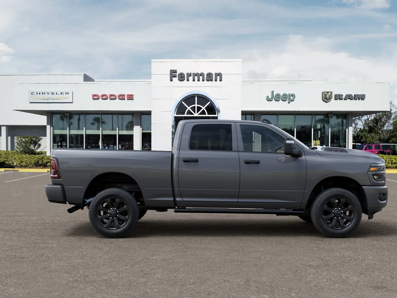 New 2026 Ceramic Gray Clear-Coat Exterior Paint RAM  image 50
