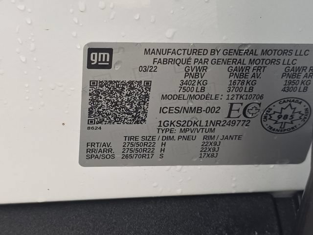 Used 2022 Summit White GMC Denali image 10