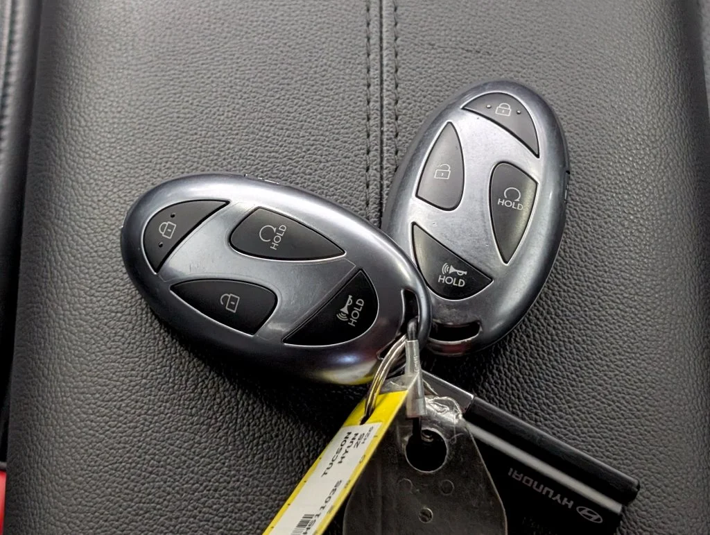 Certified Used 2025 Atlantic Blue Hyundai SEL Convenience image 24