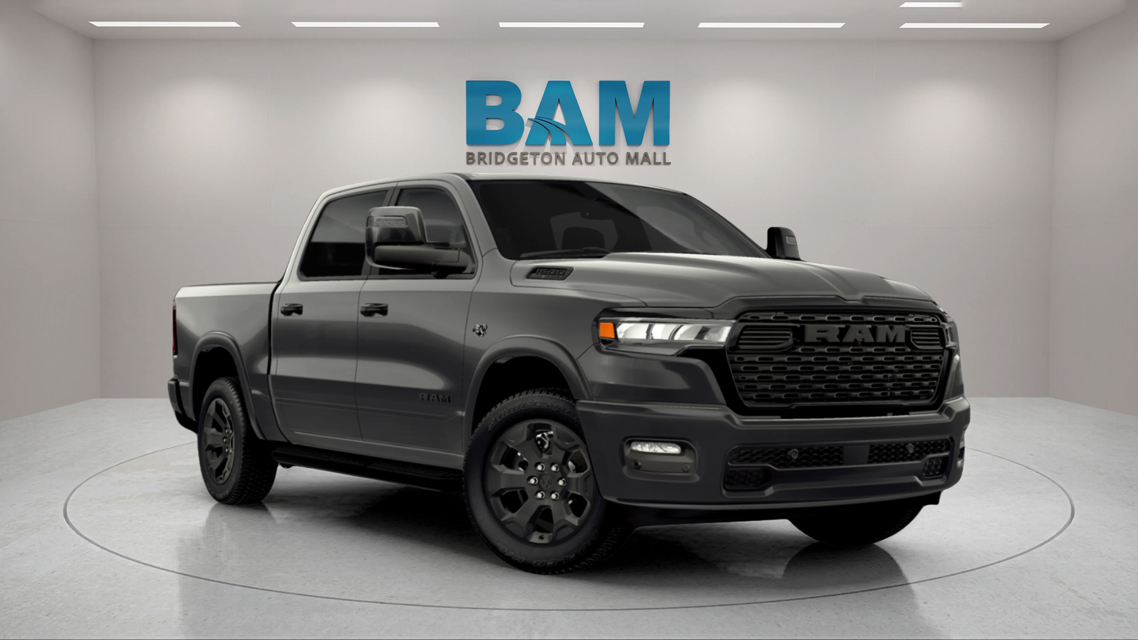 New 2026 Granite Crystal Metallic Clearcoat Ram Big Horn image 1
