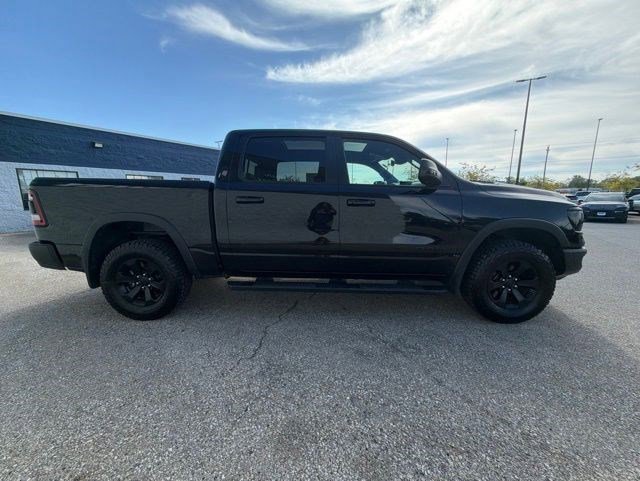 Used 2022 Diamond Black Crystal Pearlcoat Ram Rebel image 6