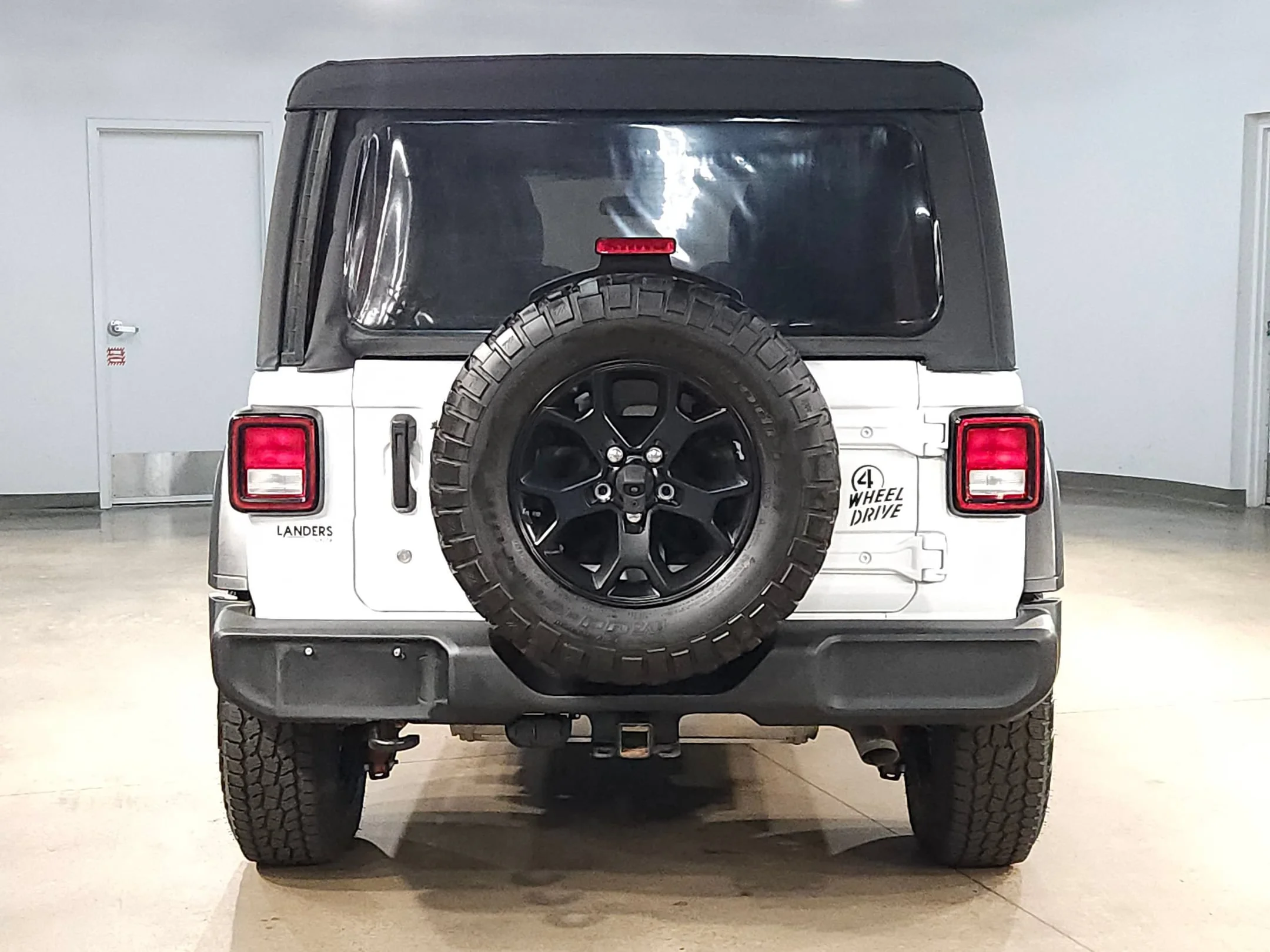 Used 2022 Bright White Clearcoat Jeep Unlimited Willys Sport image 6