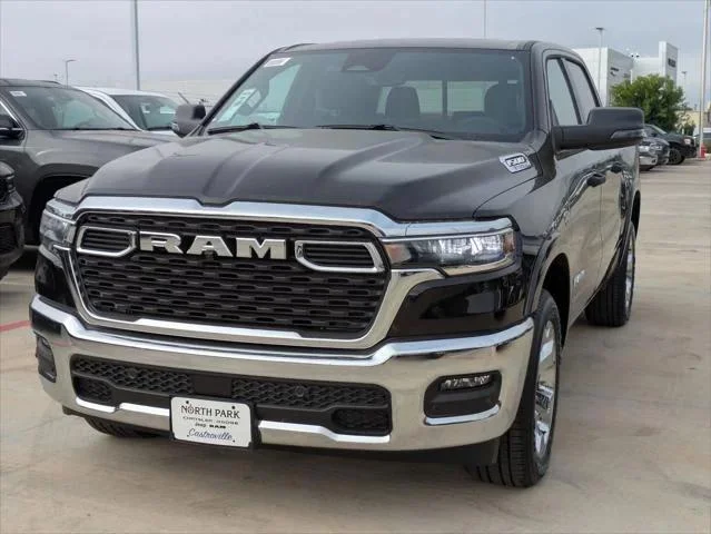 New 2026 Diamond Black Crystal Pearl-Coat Exterior Paint RAM LONE STAR image 7