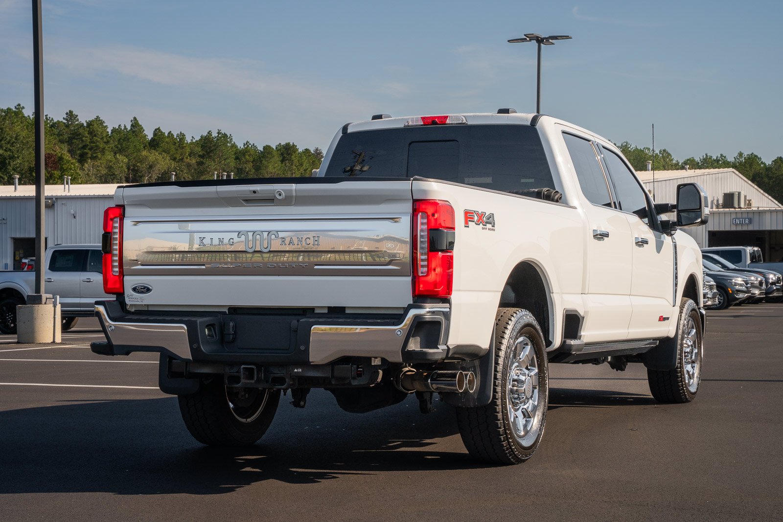 Used 2025 White Ford King Ranch image 8