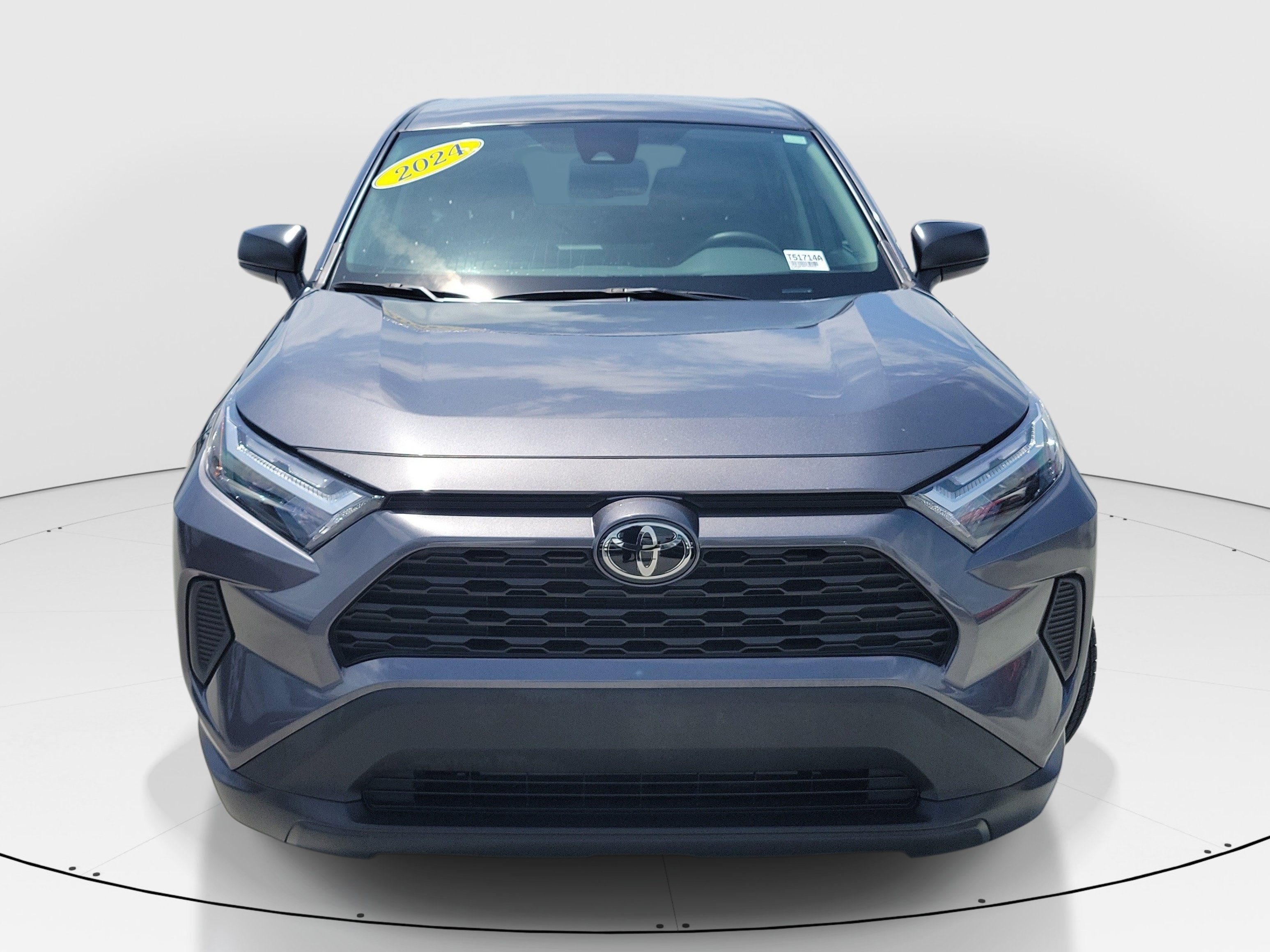 Used 2024 Magnetic Gray Metallic Toyota LE image 2