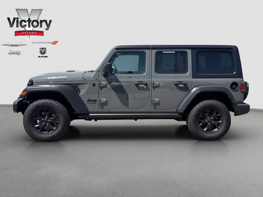 Certified Used 2021 Gray Jeep Unlimited Willys image 3