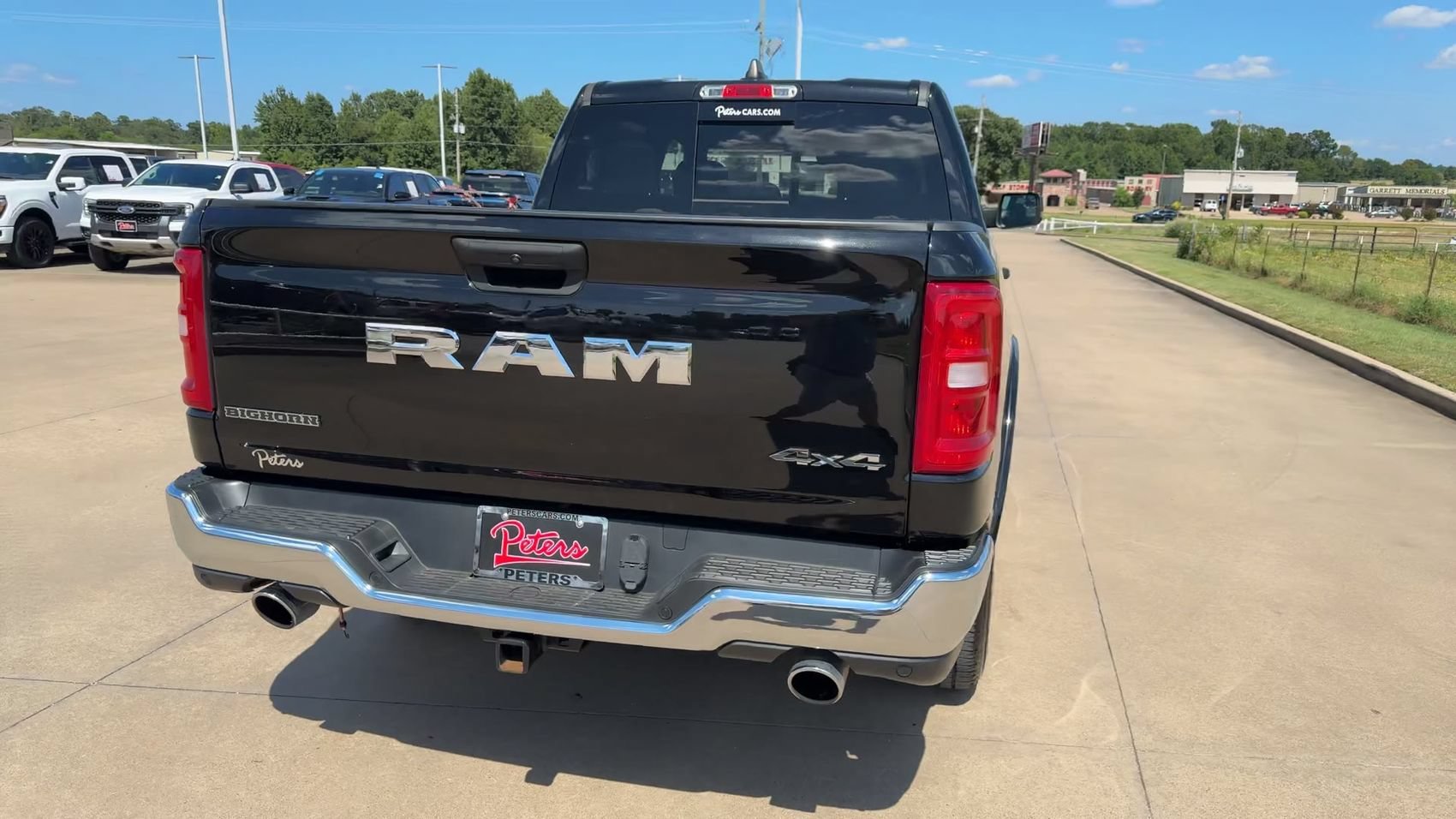 Used 2025 Diamond Black Crystal Pearlcoat Ram Big Horn image 7