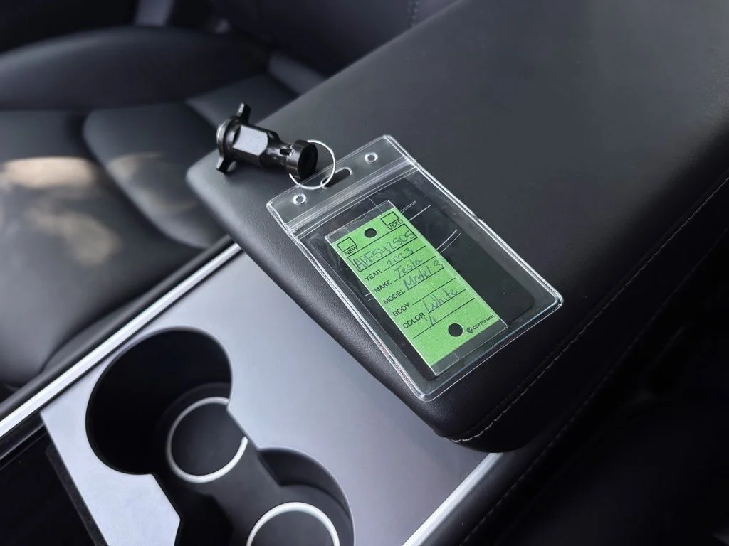 Used 2023 White Tesla Base image 25