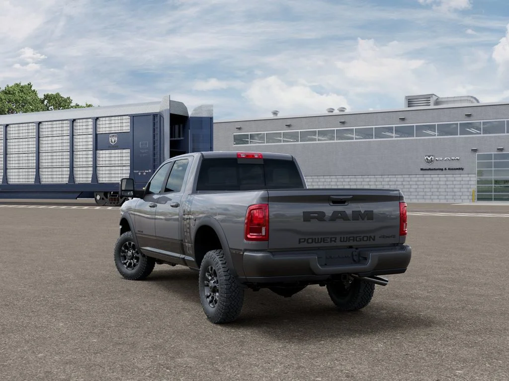 New 2026 Ceramic Gray Clear-Coat Exterior Paint RAM Power Wagon image 3