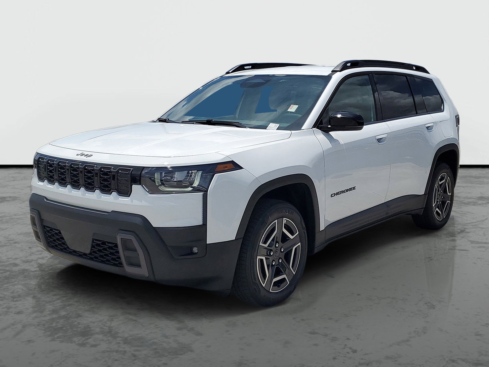 New 2026 Bright White Clear-Coat Exterior Paint Jeep Limited image 3