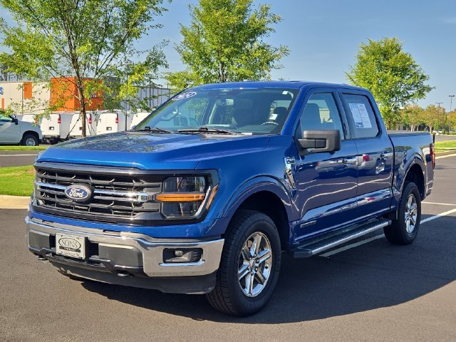 Used 2024 Blue Metallic Ford XLT image 2