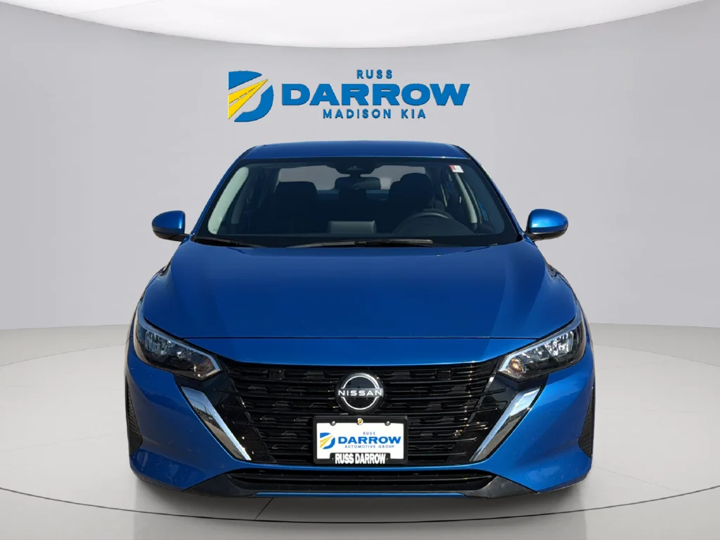 Used 2025 Electric Blue Metallic Nissan SV image 8