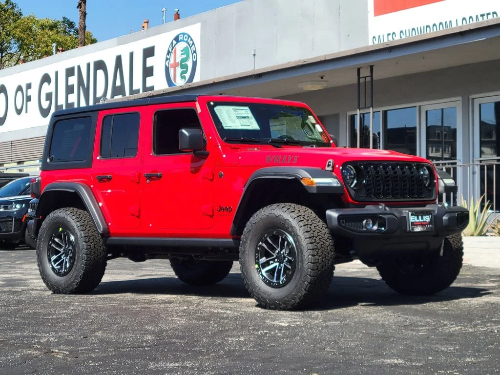 New 2026 Firecracker Red Clear-Coat Exterior Paint Jeep Willys image 26