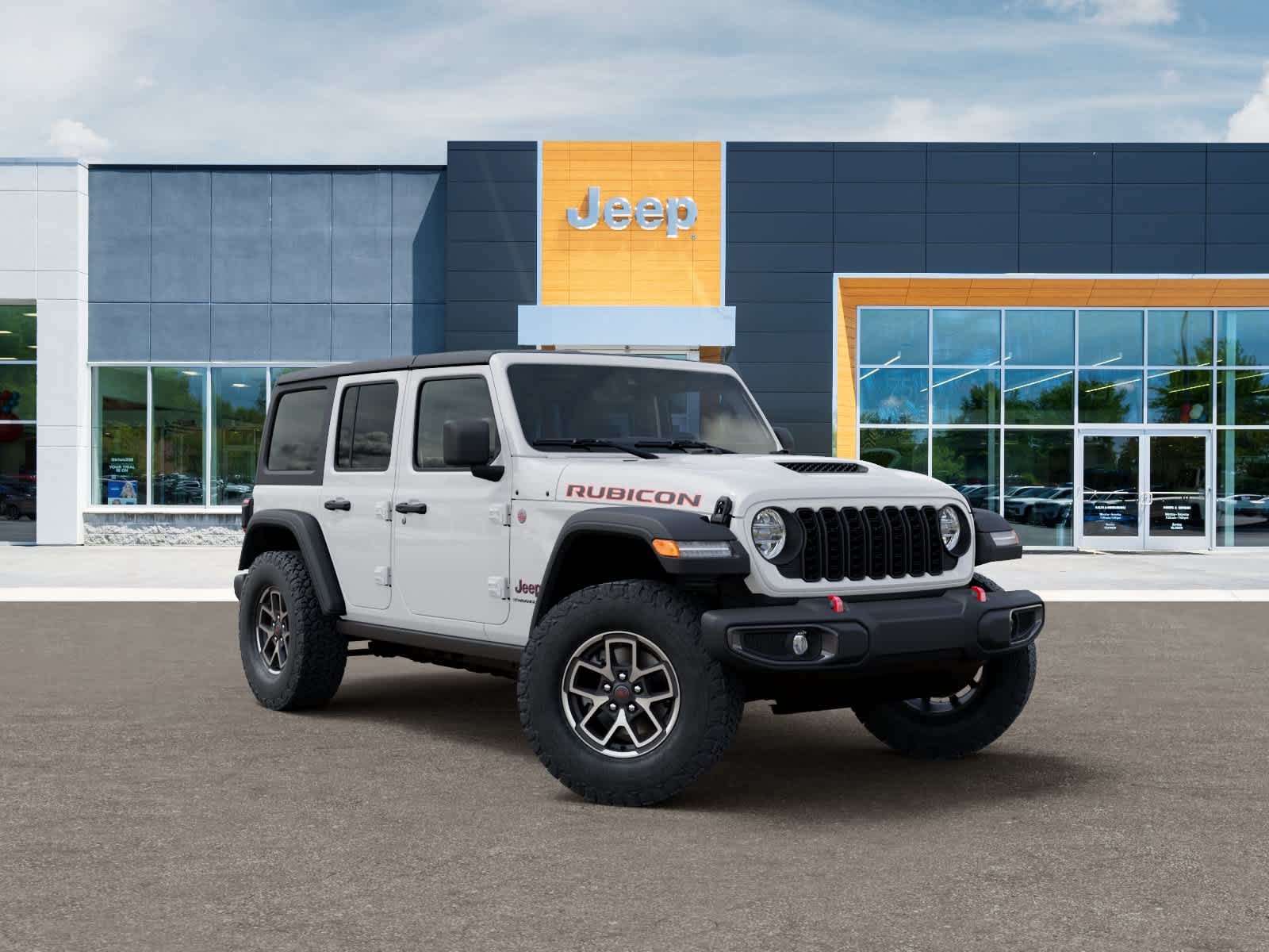 New 2026 Bright White Clearcoat Jeep Rubicon image 5
