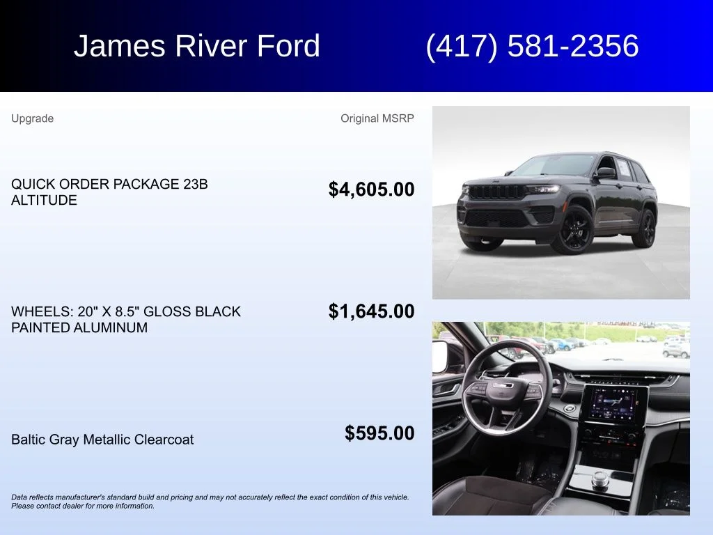 Used 2023 Gray Jeep Altitude X image 5