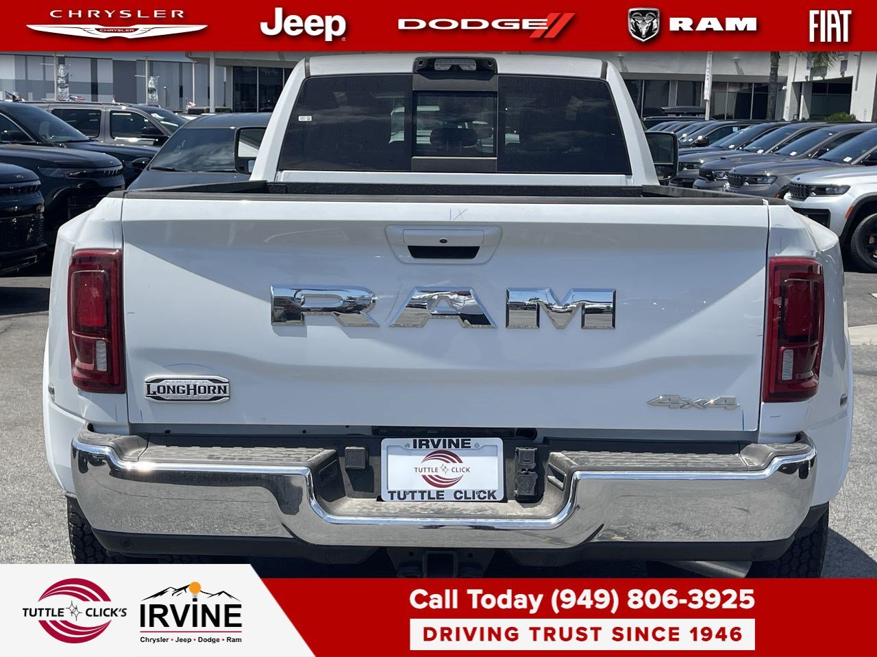 New 2026 Bright White Clearcoat RAM Longhorn image 5