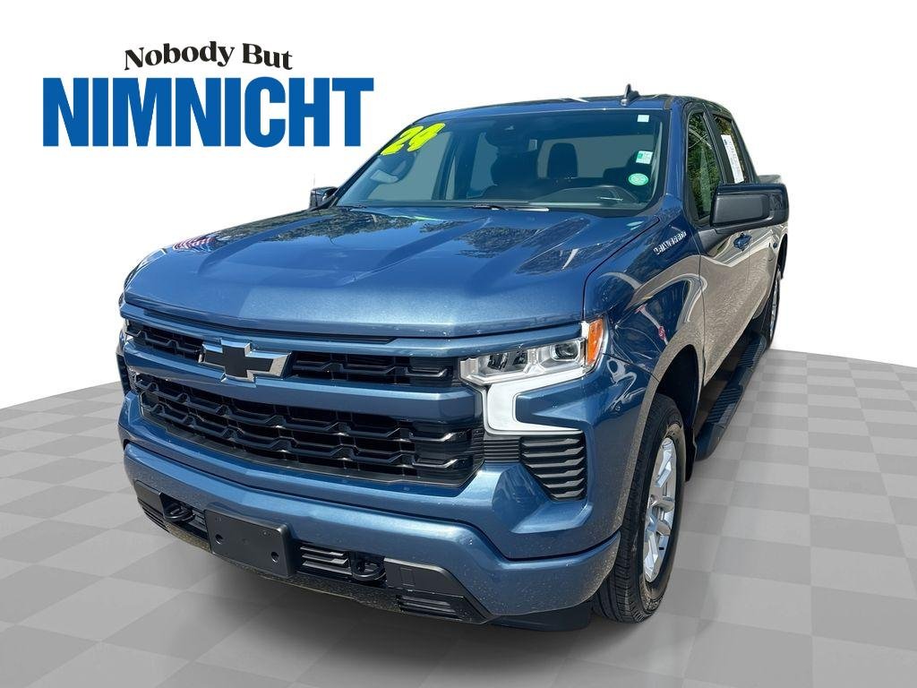 Used 2024 Lakeshore Blue Metallic Chevrolet RST image 1