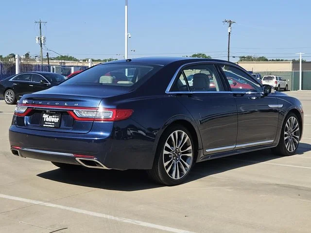 Used 2017 Sapphire Blue Metallic Lincoln Select image 7