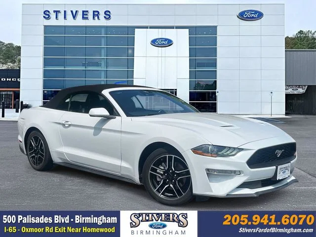 Certified Used 2021 White Ford EcoBoost Premium image 1