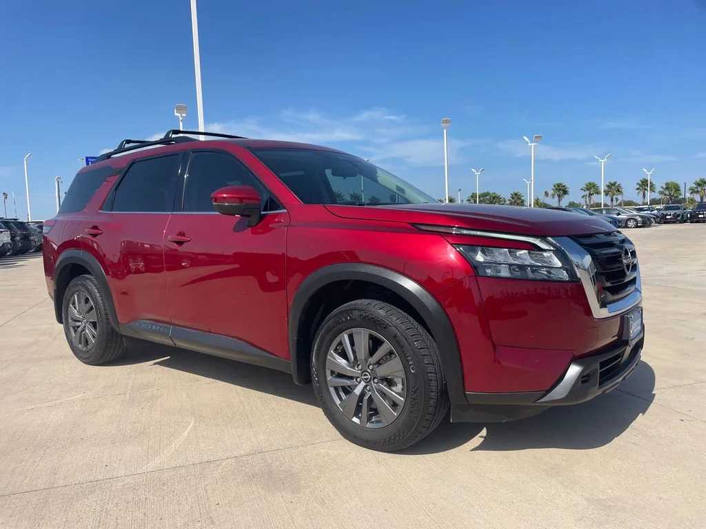 Used 2025 Red Nissan SV image 7