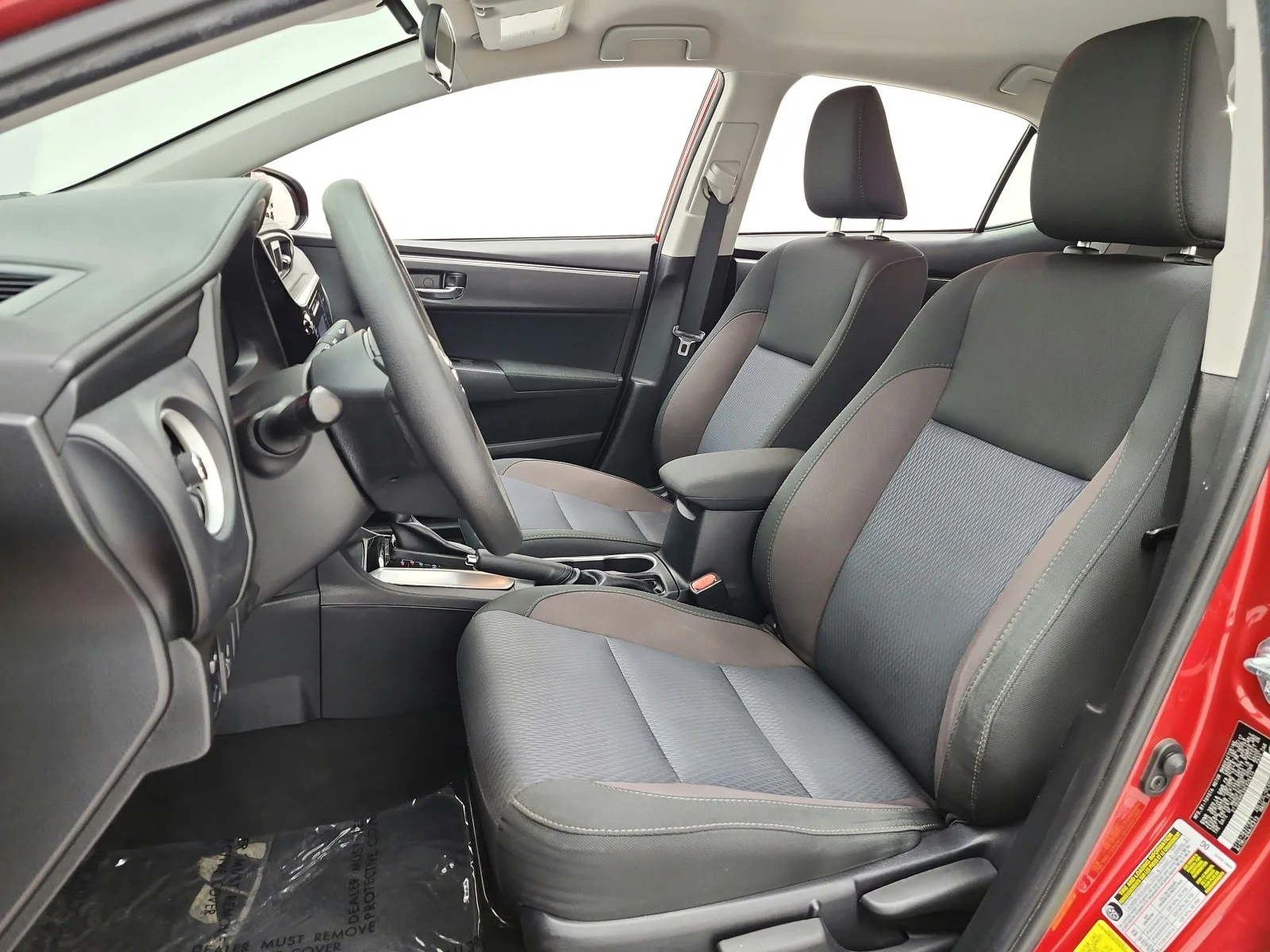 Used 2017 Barcelona Red Metallic Toyota LE image 13