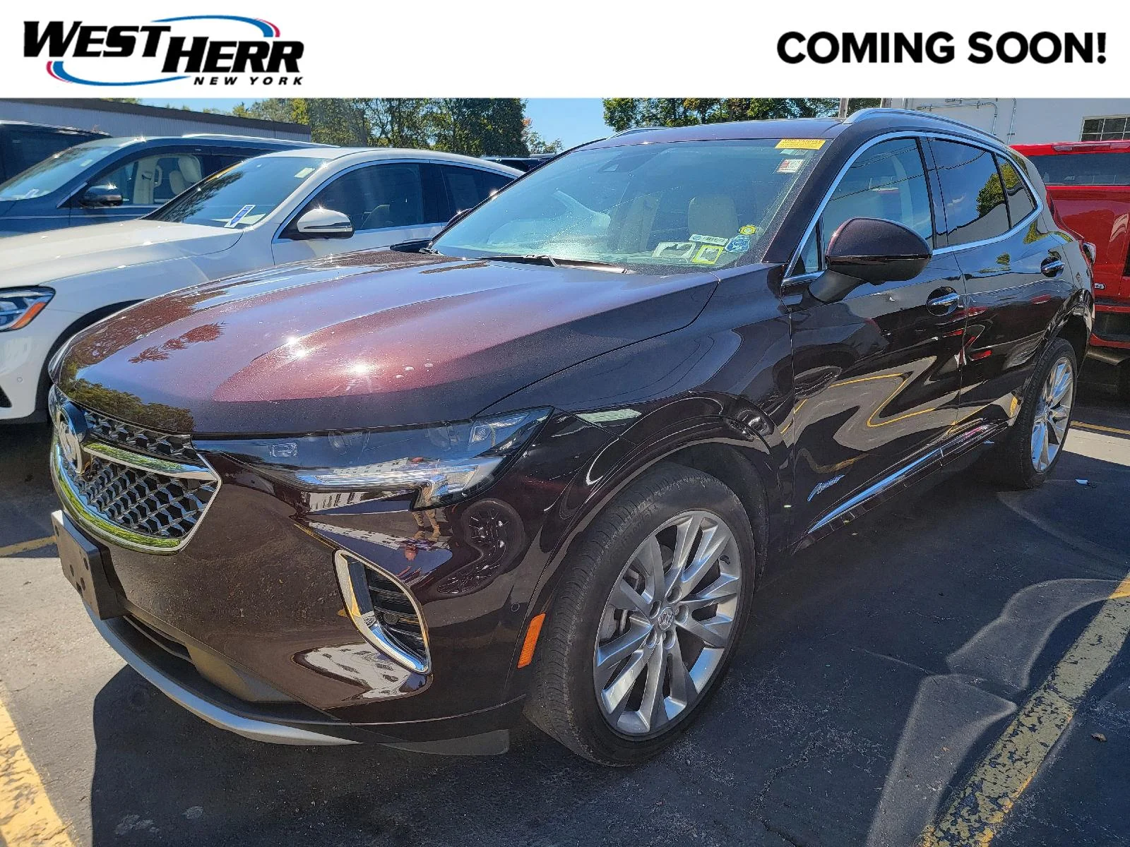 Used 2023 Rich Garnet Metallic Buick Avenir image 1