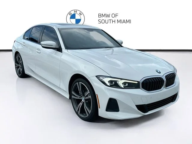 Used 2023 White BMW 330i image 1