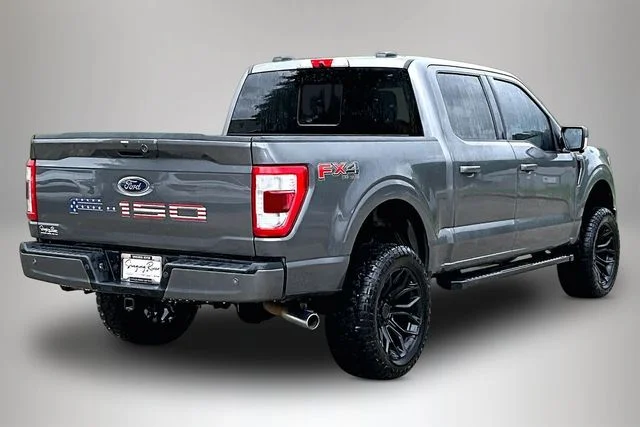 Used 2022 Gray Ford Lariat image 5