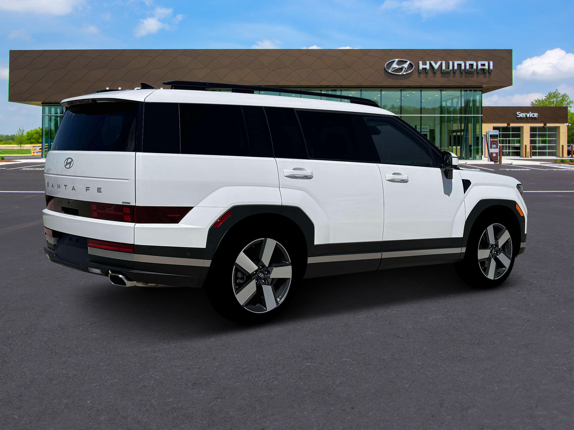 New 2026 White Hyundai Limited AWD image 8