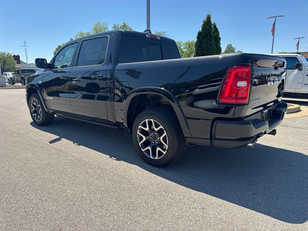 New 2026 Diamond Black Crystal Pearl-Coat Exterior Paint RAM Laramie image 6