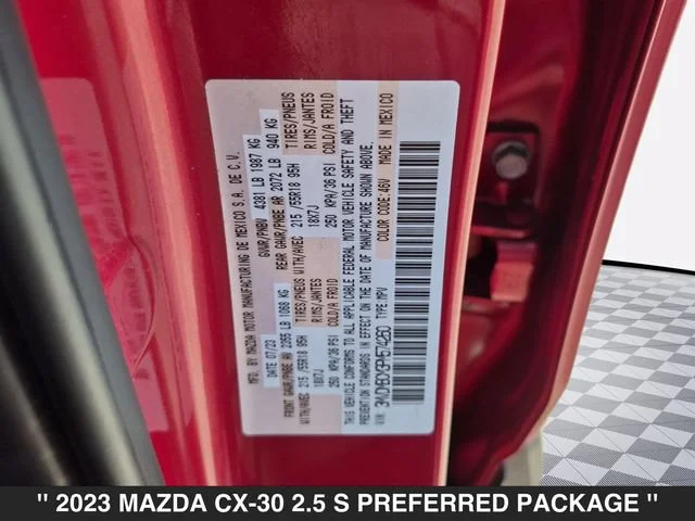Used 2023 Red Mazda 2.5 S Preferred image 37