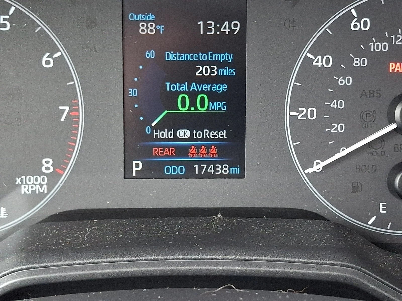 Used 2025 Midnight Black Metallic   218 Toyota LE image 20