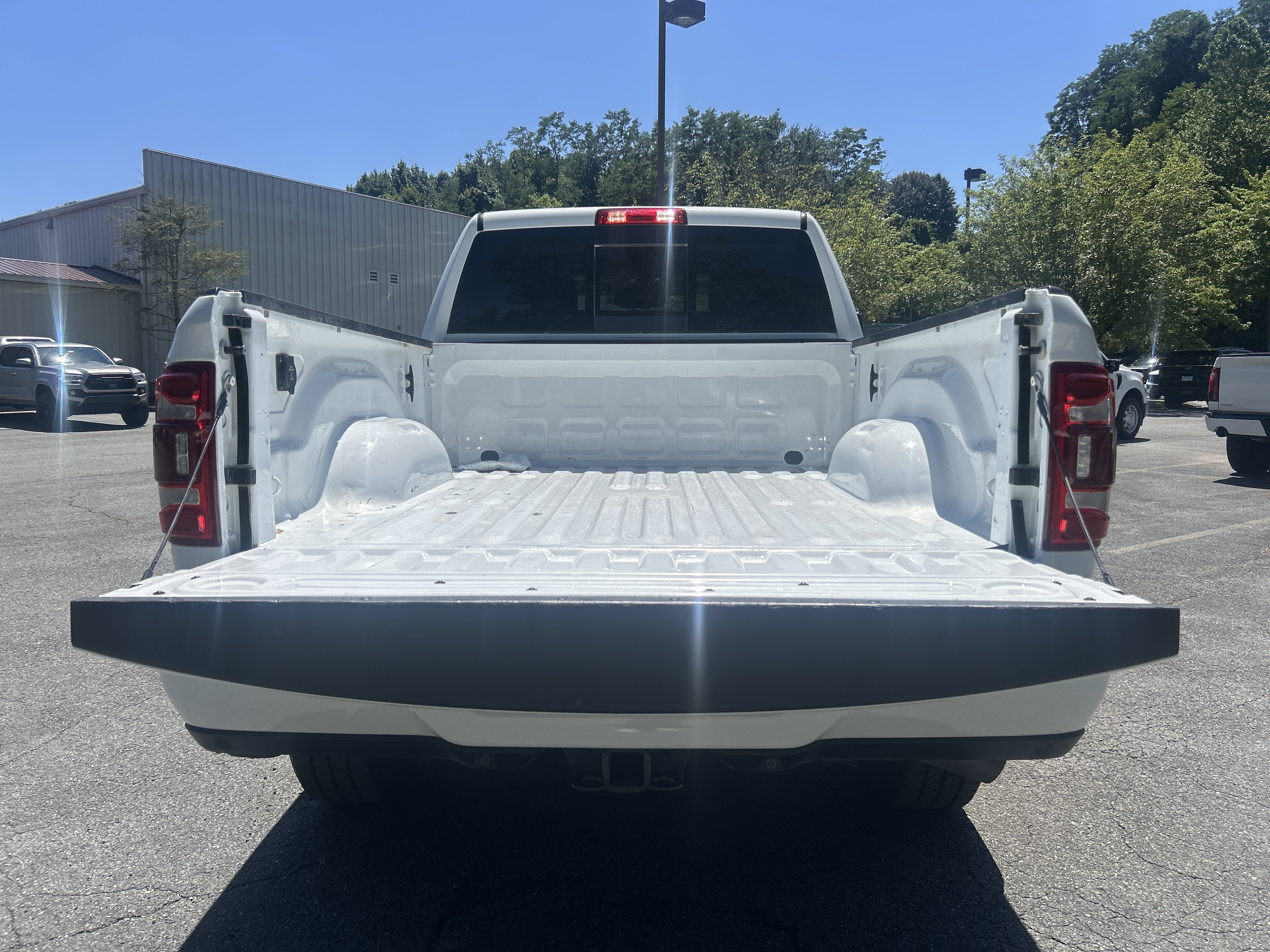 Used 2024 Bright White Clearcoat Ram Laramie image 23