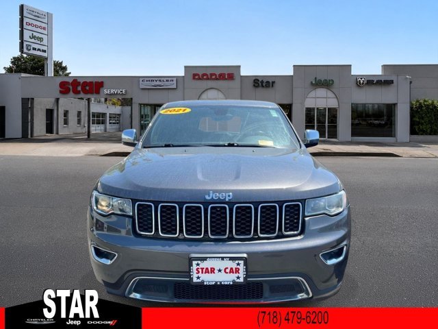 Certified 2021 Jeep Grand Cherokee Limited with VIN 1C4RJFBG6MC649775 for sale in Queens, NY