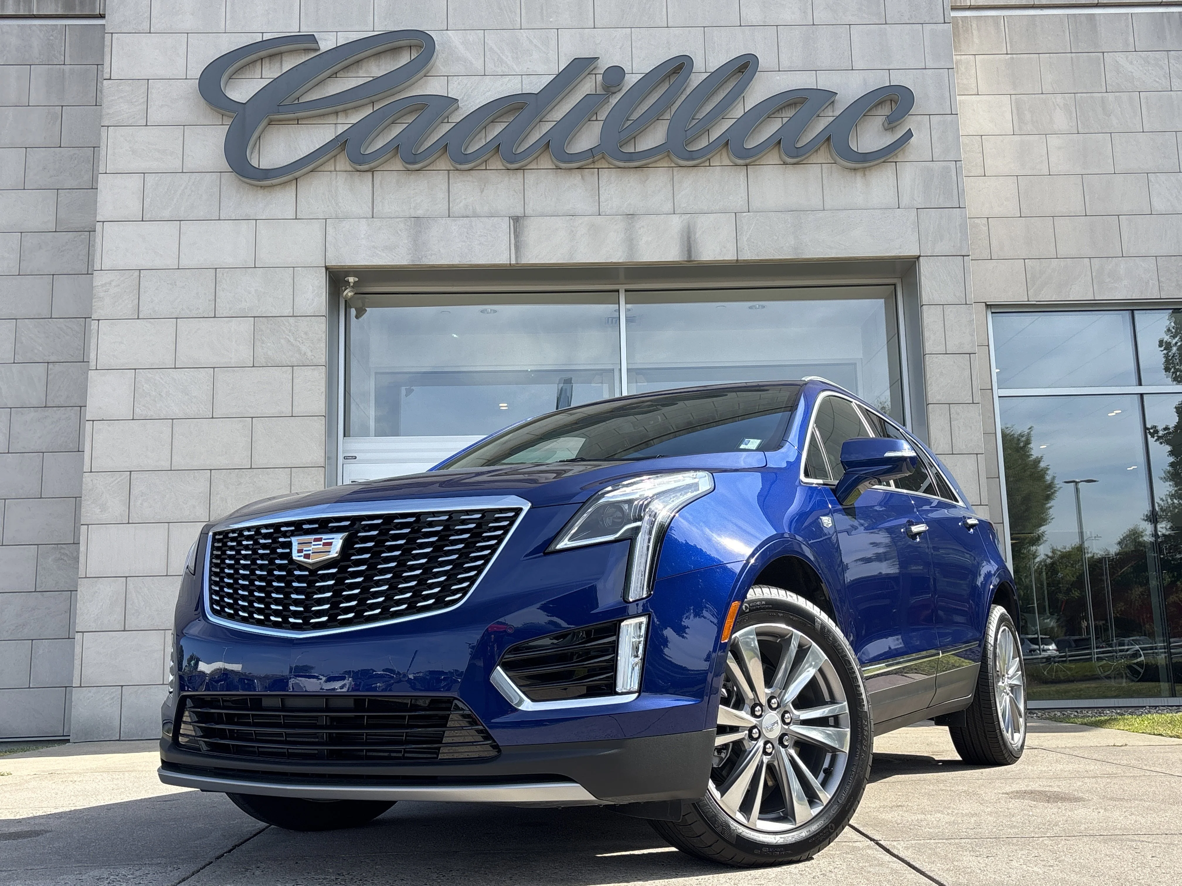 Used 2025 Opulent Blue Metallic Cadillac AWD Premium Luxury image 11