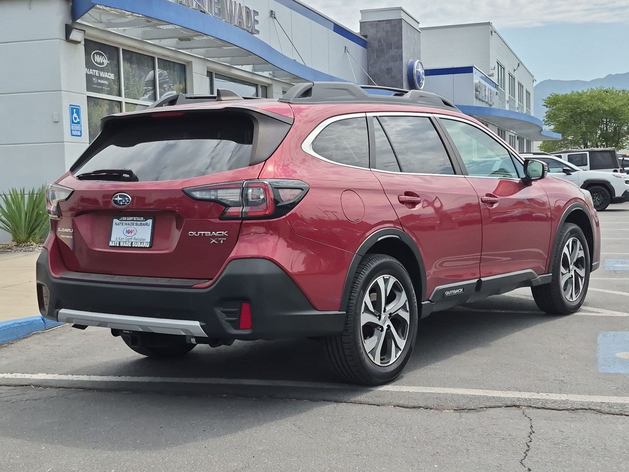 Used 2022 Crimson Red Pearl Subaru Limited XT image 3