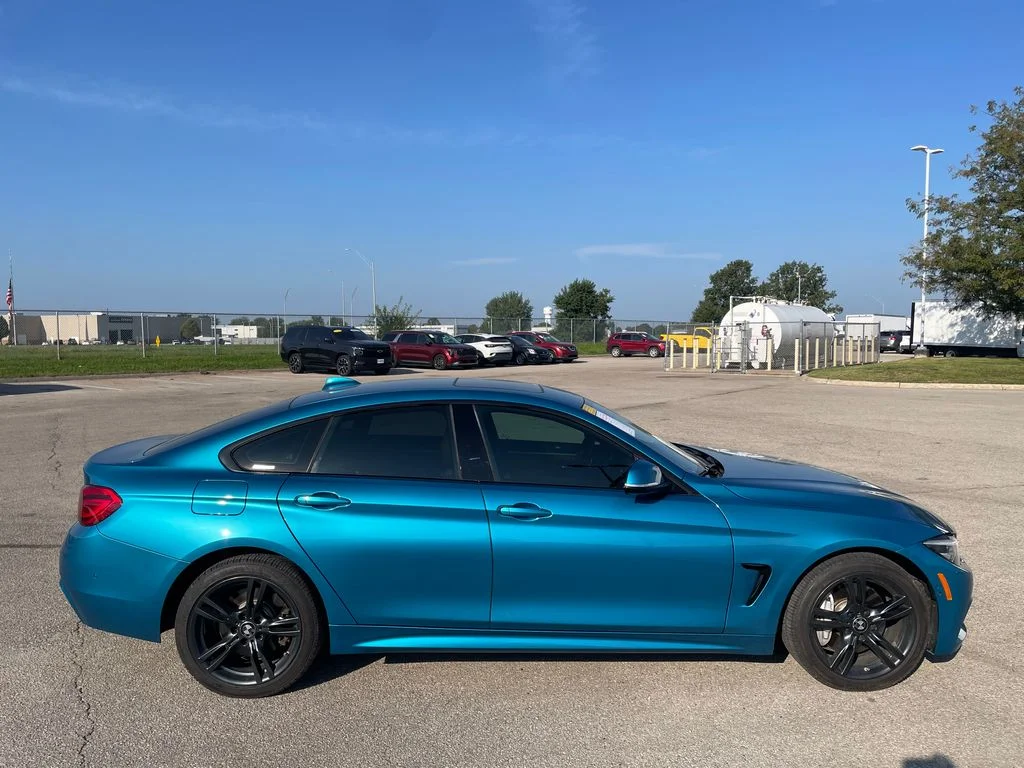 Used 2018 Blue BMW 430i xDrive Gran Coupe image 2