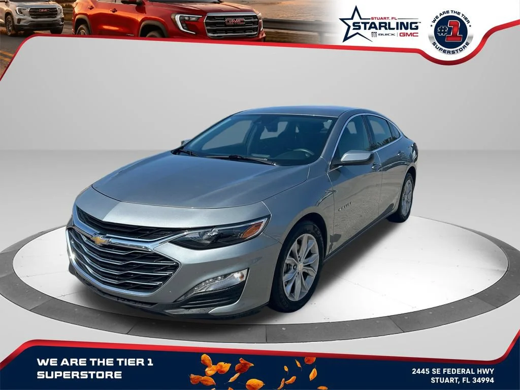 Used 2025 Sterling Gray Metallic Chevrolet 1LT image 1