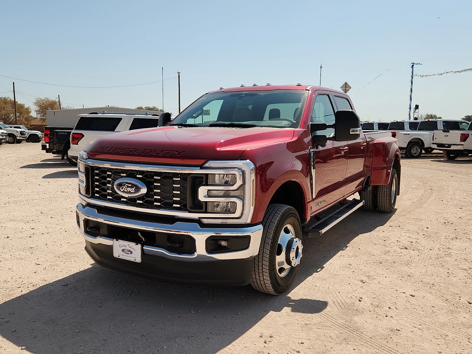 New 2026 Ruby Red Metallic Tinted Clearcoat Ford Lariat image 3