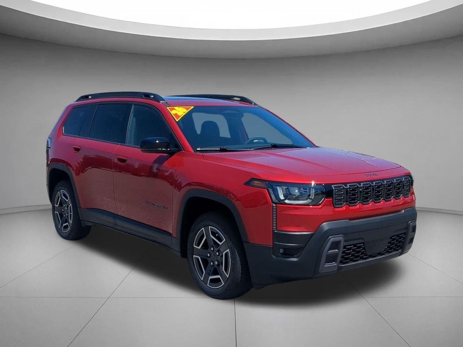 New 2026 Red Hot Pearl-Coat Exterior Paint Jeep Limited image 7