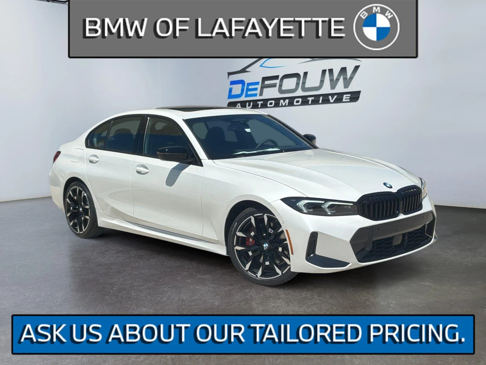 New 2026 Mineral White Metallic BMW 330i NA xDrive image 1