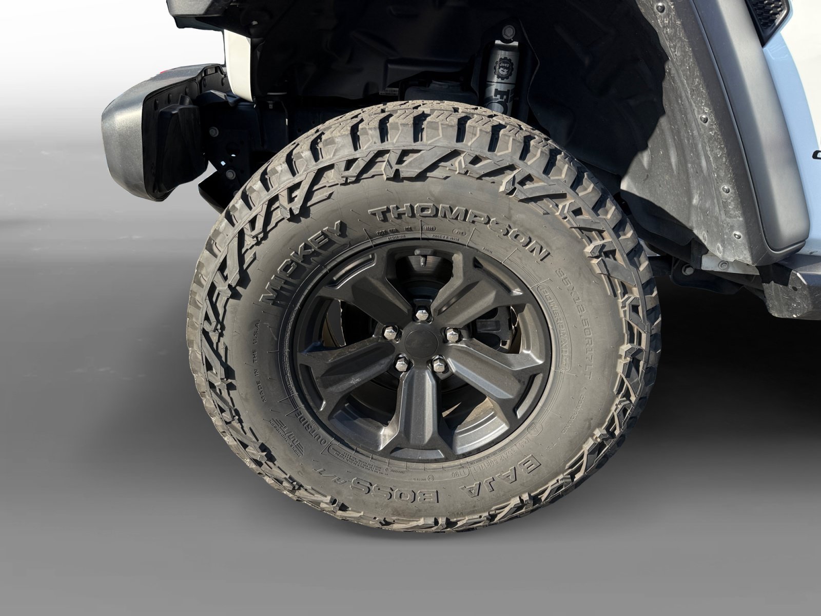Used 2021 Bright White Clearcoat JEEP Rubicon image 9