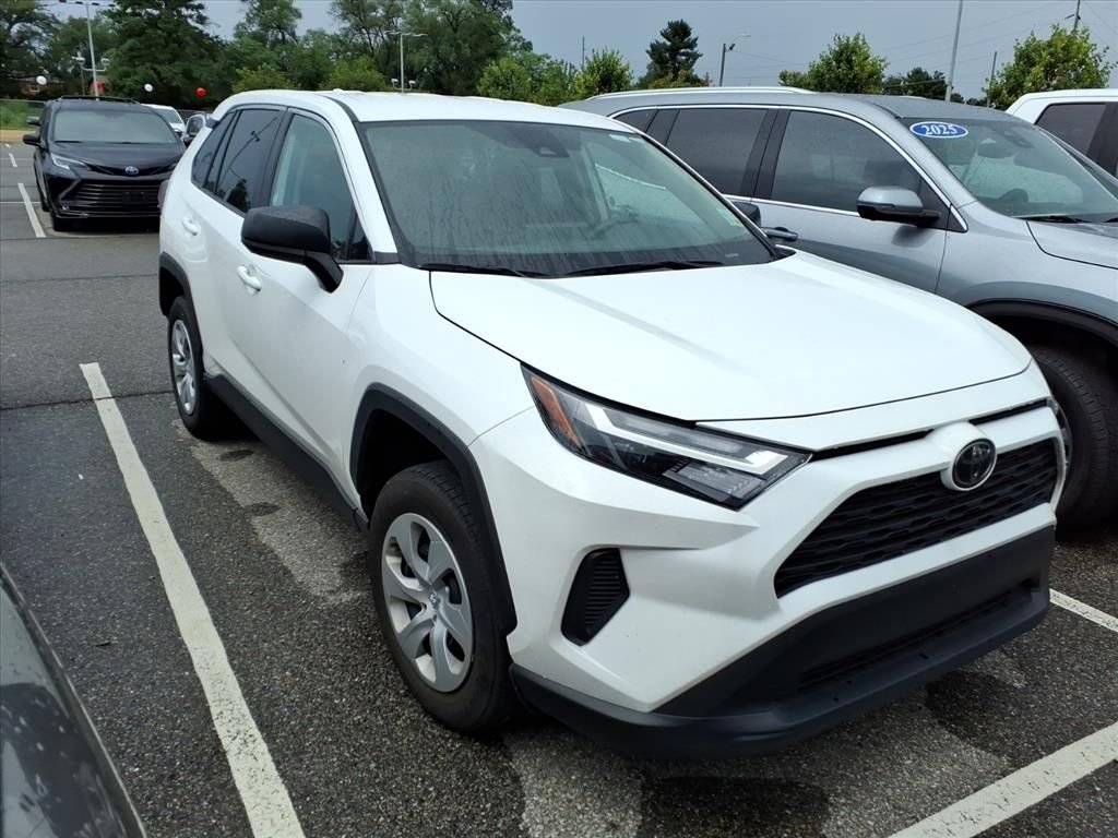 Used 2025 White Toyota LE image 2