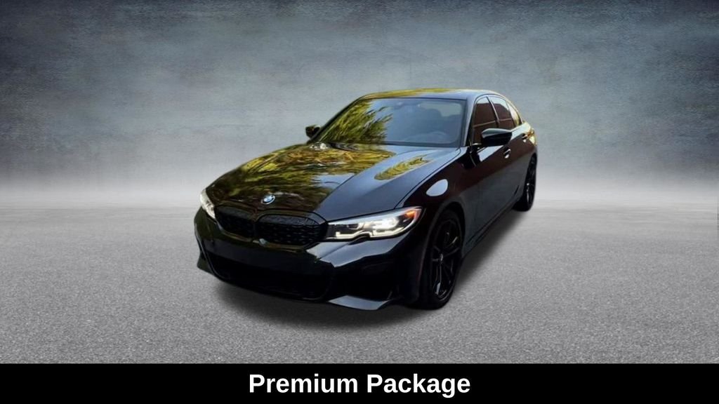 Used 2021 Black BMW M340i xDrive image 10